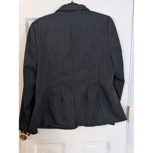 Lane Bryant | Black Pinstripe Blazer | Size 14